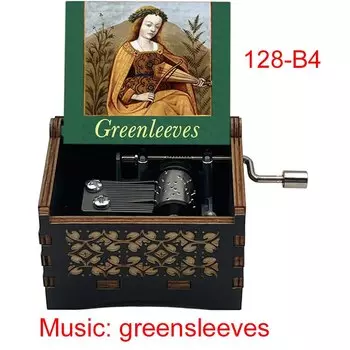 Деревянная музыкальная шкатулка Greensleeves