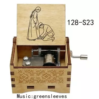 Деревянная музыкальная шкатулка Greensleeves