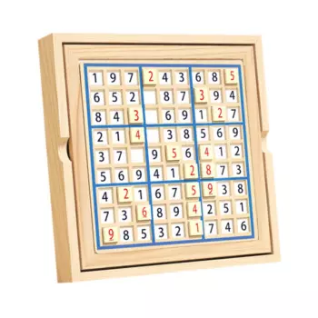 Деревянная настольная игра Sudoku, раннее обучение, игрушка, судоку, настольная игра для взрослых