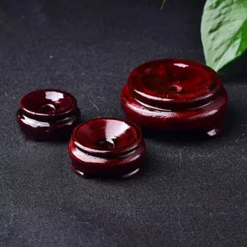 Деревянная подставка для хрустального шара