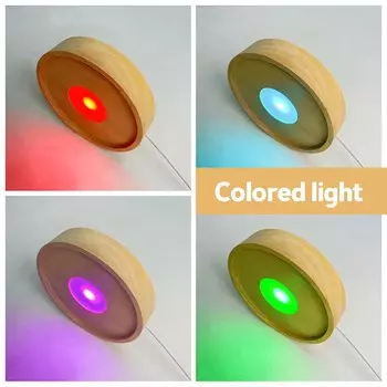 Деревянная подставка для лампы Ligghig LED Wood Lamp Base