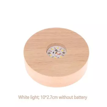 Деревянная подставка для лампы ZLinKJ