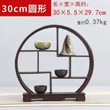 Деревянная полка VINRITO в китайском стиле с крыльями курицы