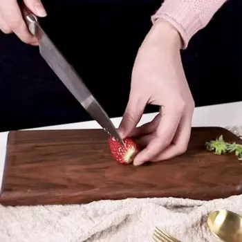 Деревянная разделочная доска, органический блок мясника, доска из белого дуба для кухни, искусственное мясо