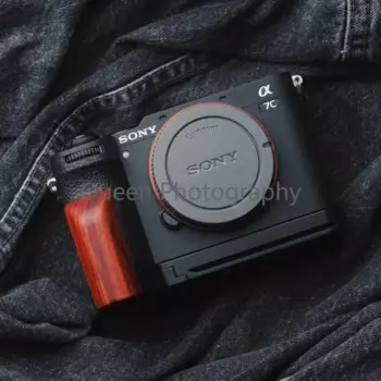 Деревянная ручка для камеры Sony A7CR A7C2 A7c II быстросъемный штатив Arca Swiss Camp присоски
