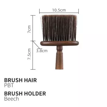 Деревянная щетка для чистки салона автомобиля RPXBGUCKARHG