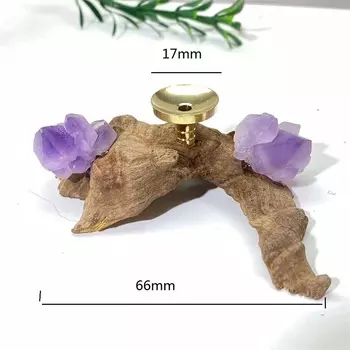 Деревянная сфера из аметиста DriB