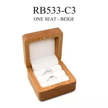 Деревянная шкатулка для обручальных колец