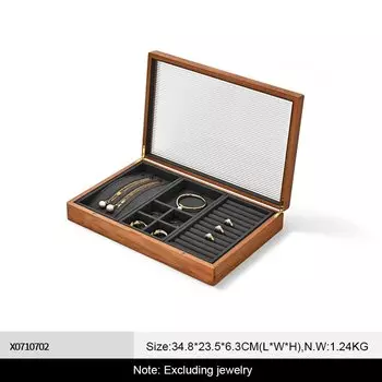 Деревянная шкатулка для украшений WoodTen 12/24