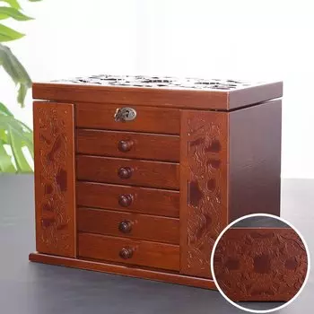 Деревянная шкатулка для украшений YPAY