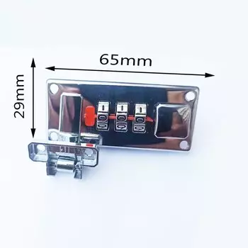 Деревянная шкатулка с кодовым замком для украшений