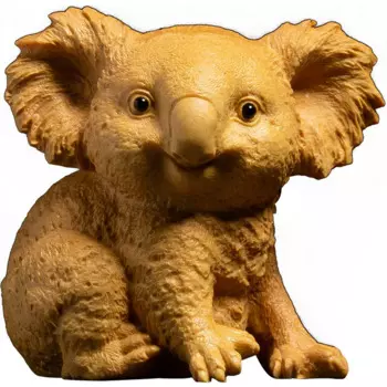 Деревянная статуэтка Koala QIANFANEIVES