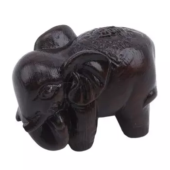 Деревянная статуэтка слона VWH
