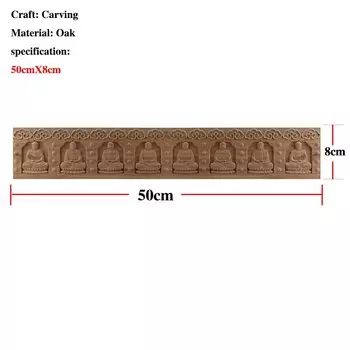 Деревянная статуя Будды RUNBAZEF