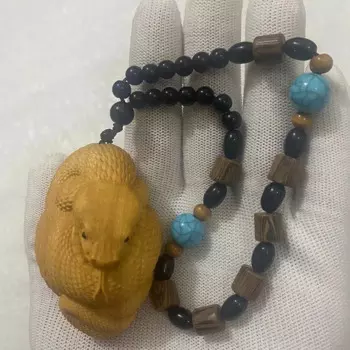 Деревянная статуя змеи QIANFANEIVES