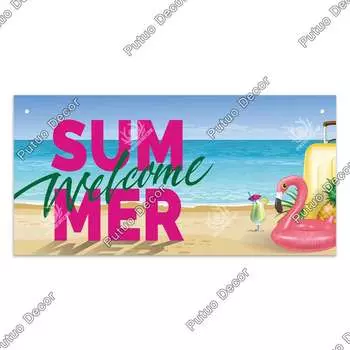 Деревянная табличка Putuo Decor