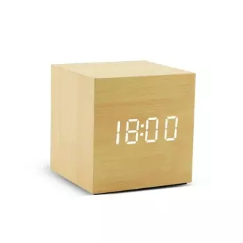 Деревянные цифровые часы с будильником XMSJ