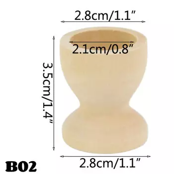 Деревянные держатели для яиц YONGSNOW, набор из 5 штук