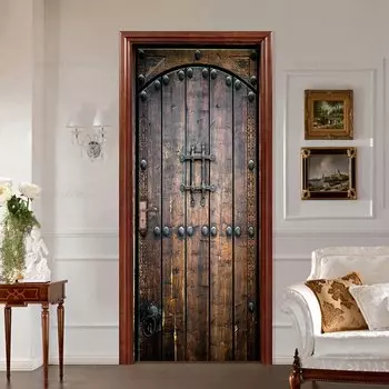 Деревянные дверные наклейки BOUSSAC