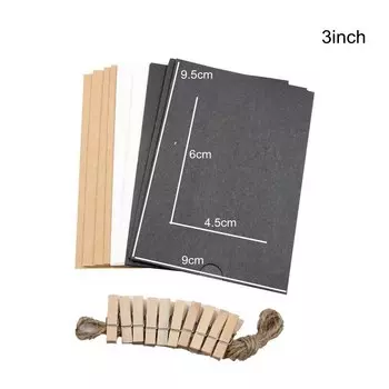 Деревянные фоторамки DIY, 10 шт.