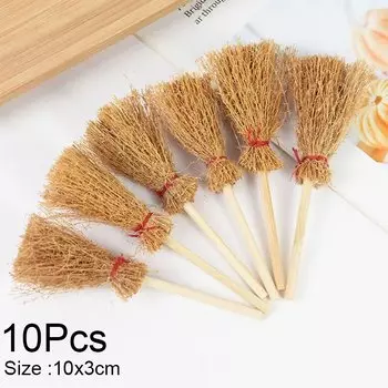 Деревянные карандаши-метлы для Хэллоуина