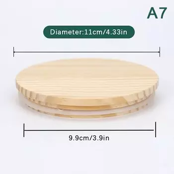 Деревянные крышки для банок YOWEI