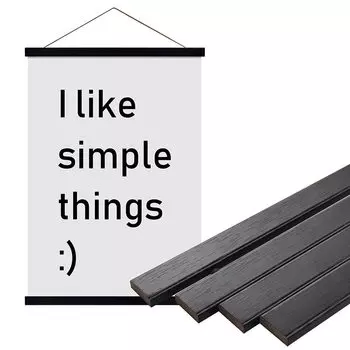 Деревянные магнитные рамки VCC для постеров