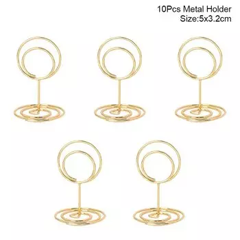 Деревянные подставки для именных карточек ZQNYCY (10 шт.)