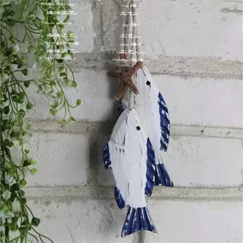 Деревянные подвесные рыбы D.berite