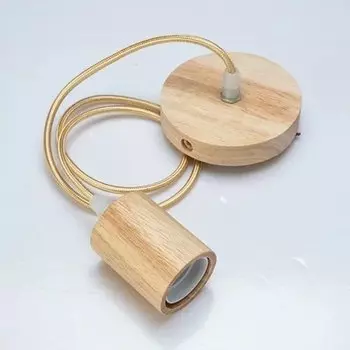 Деревянные подвесные светильники JOYINLED E27