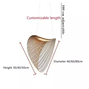 Деревянные подвесные светильники Lansyco