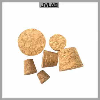 Деревянные пробчки для пробирок JVLAB 10 шт., диаметр 12/15/18/20/25/30 мм