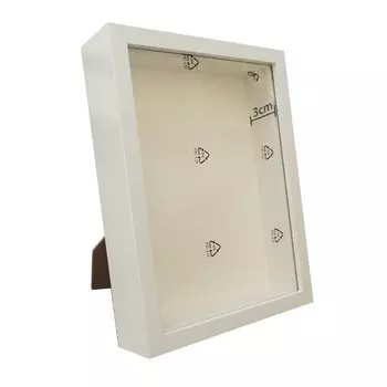 Рамки для теней, дисплей для букета, цветочный футляр, глубина 3 см, деревянная фоторамка для демонстрации трехмерного подарка