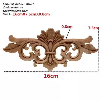 Деревянные резные аппликации VZLX