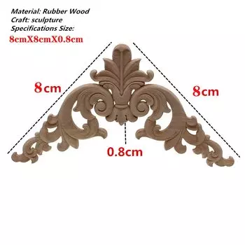 Деревянные резные аппликации VZLX