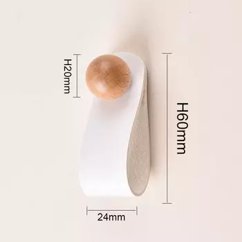 Деревянные ручки для шкафов ihomcasa из бука