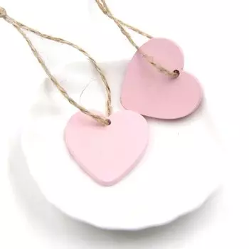 Деревянные сердечки Tissy, 10 шт.