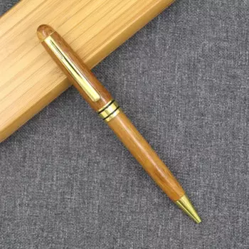 Деревянные шариковые ручки MROOFUL синий/черный