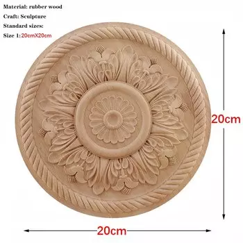 Деревянные угловые аппликации VZLX