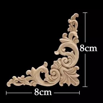 Деревянные угловые цветы WMQE