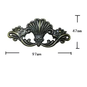 Деревянные угловые кронштейны XinqiHQ, античная бронза