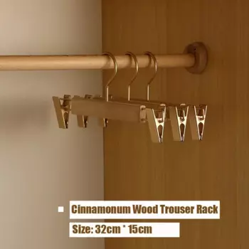 Деревянные вешалки Cinnamomum 2 штуки