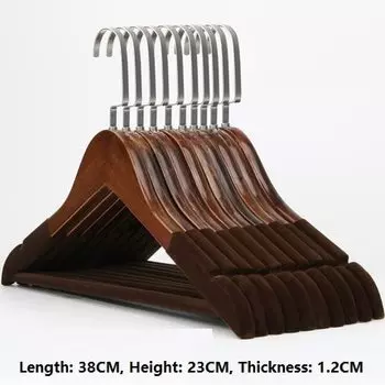 Деревянные вешалки EWAYS 10 шт.