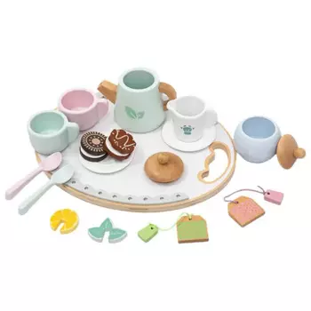 Деревянный чайный набор для девочек