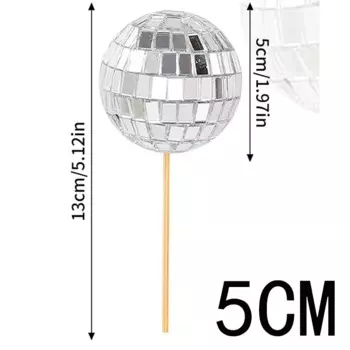Деревянный диско-шар для торта MOONBIFFY