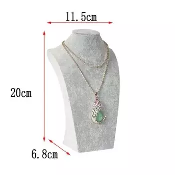 Деревянный дисплей для ожерелий Samonica