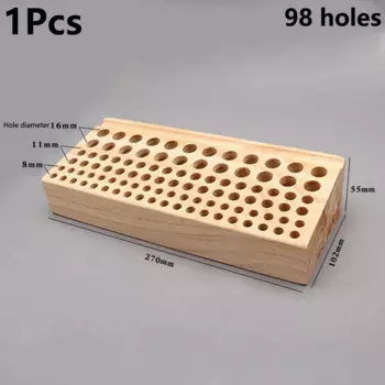 Деревянный кожаный органайзер для инструментов XMSJ