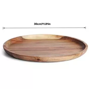 Деревянный поднос ACRDDK 20/25/30 см