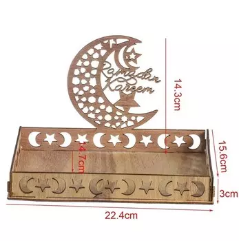 Деревянный поднос для еды FENGRISE