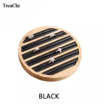 Деревянный поднос для колец TREACHI